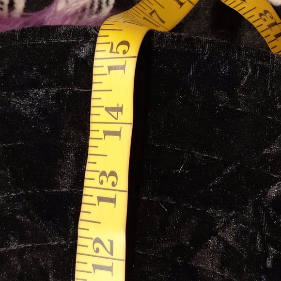 KILLSTAR DARK BLUE VELVET FLOPPY HAT - Picture 8 of 9